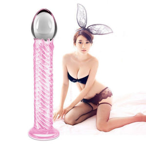 Glass Romance 7 7.5In Pink