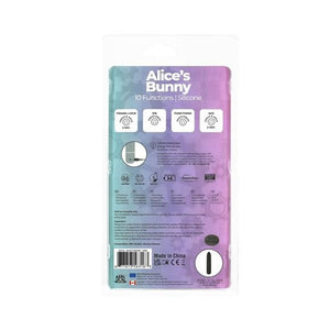 Powerbullet Alices Bunny Rechargeable Bullet With Rabbit Sleeve Pink