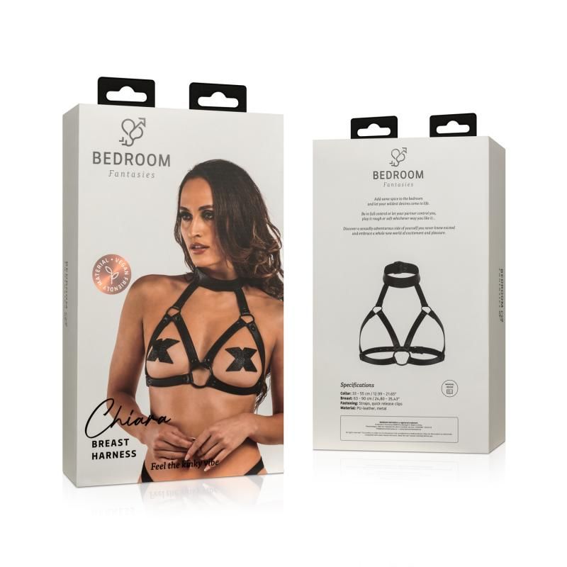 Bedroom Fantasies Chiara Bondage Harness Black