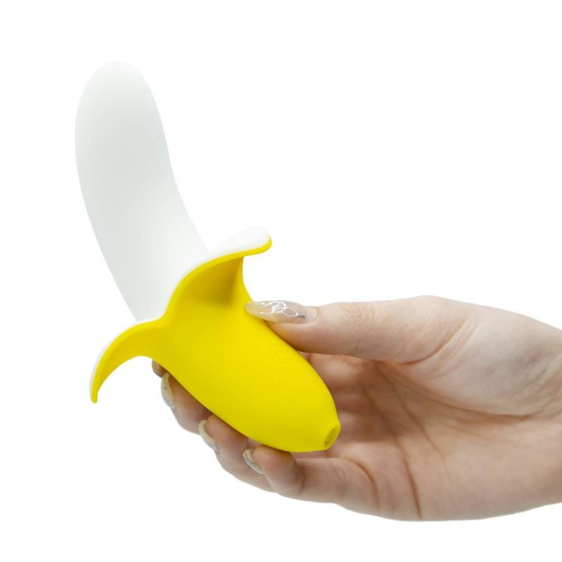 Bms Banana Bliss 13Cm Silicone Slimline Vibrator