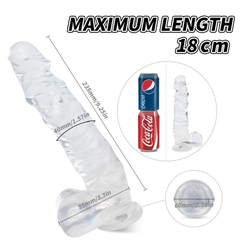 S-Hande Kennard Dong With Balls Clear Large
