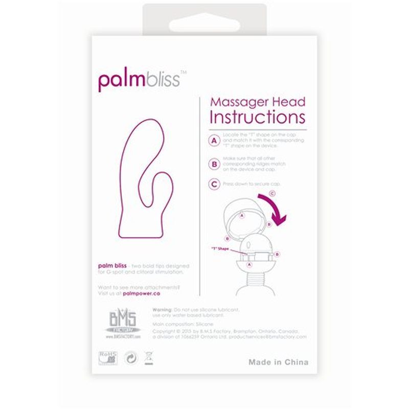 Palmpower Palmbliss Head Attachment Pink