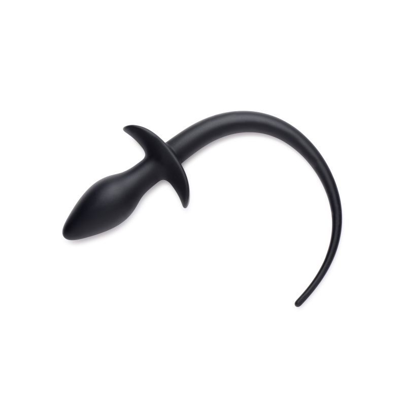 Tailz Puppy Play Set Including Gag Plug And Collar Black