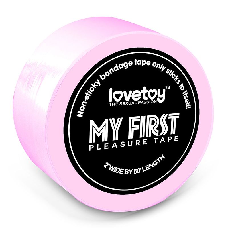 My First Non Sticky Bondage Tape Black