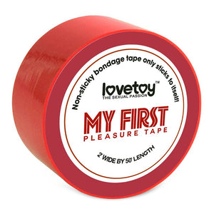 My First Non Sticky Bondage Tape Black