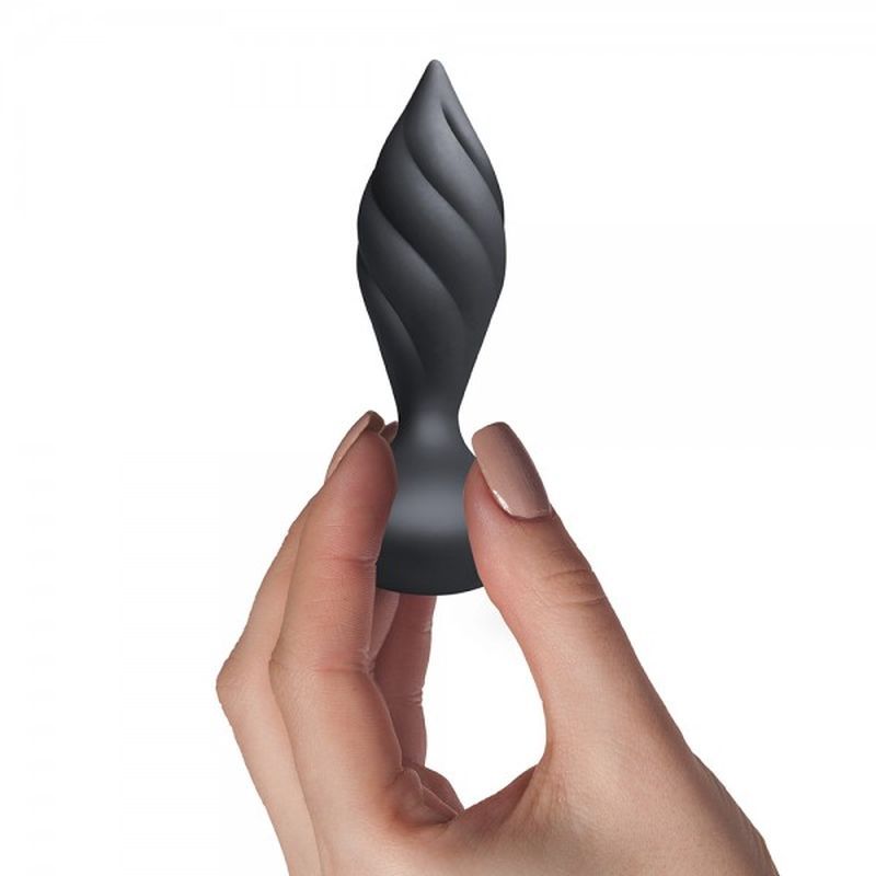 Rocks Off Petite Sensation Desire Butt Plug With Remote Black