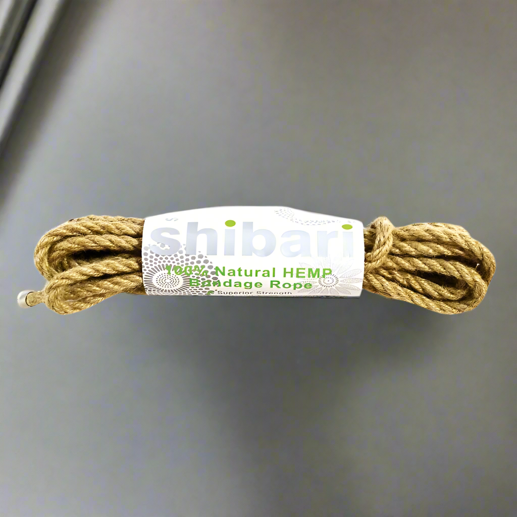 Shibari Rope 100% Natural Hemp 5M Brown