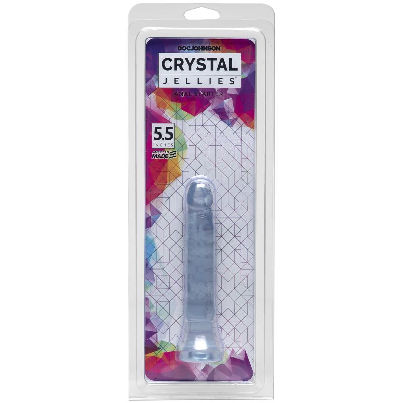 Crystal Jellies Doc Johnson 5.5In Anal Starter Clear