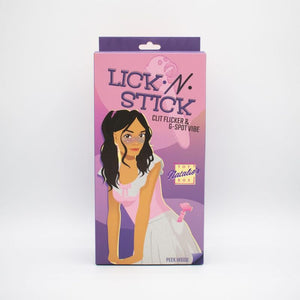 Lifestyles Lick N Stick Clit Flicker G Spot Vibrator