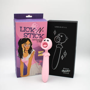 Lifestyles Lick N Stick Clit Flicker G Spot Vibrator