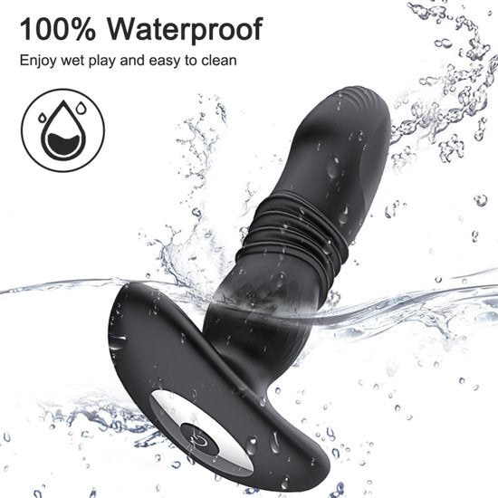 Remote Wearable Vibrating Anal Plug