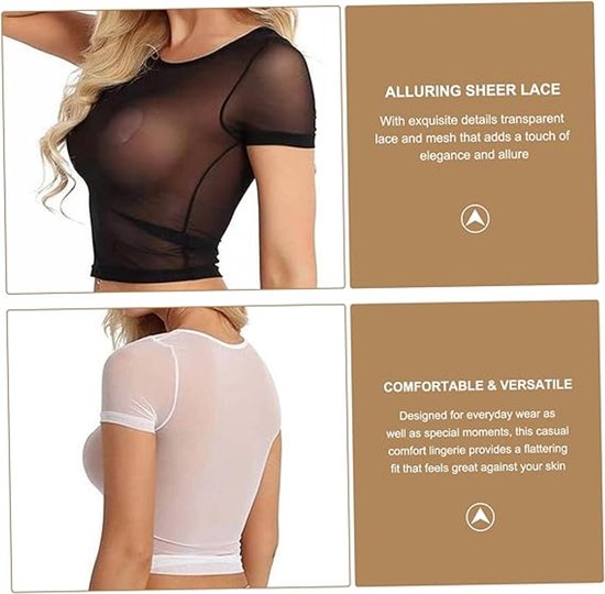 Sheer Lace 2-Piece Lingerie Set