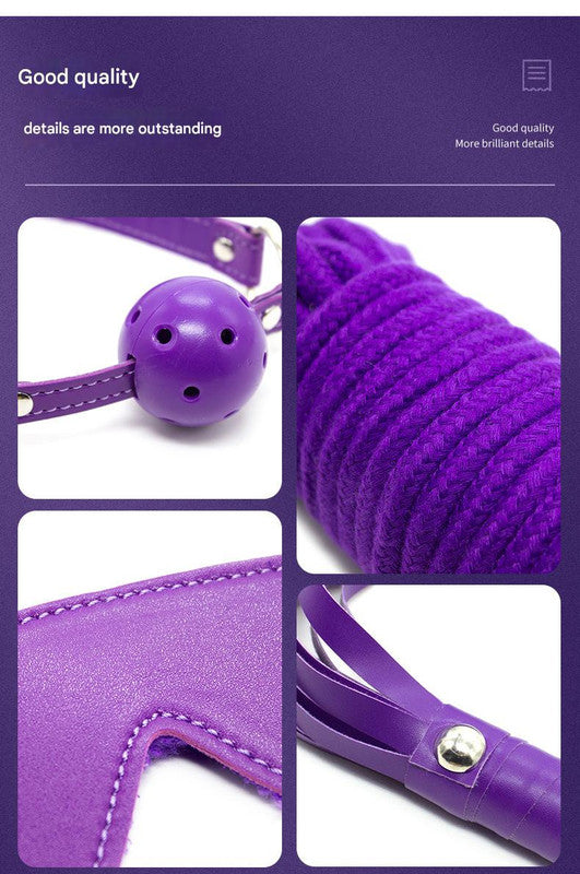 10-Piece Plush Lined Adjustable Restraint Kit