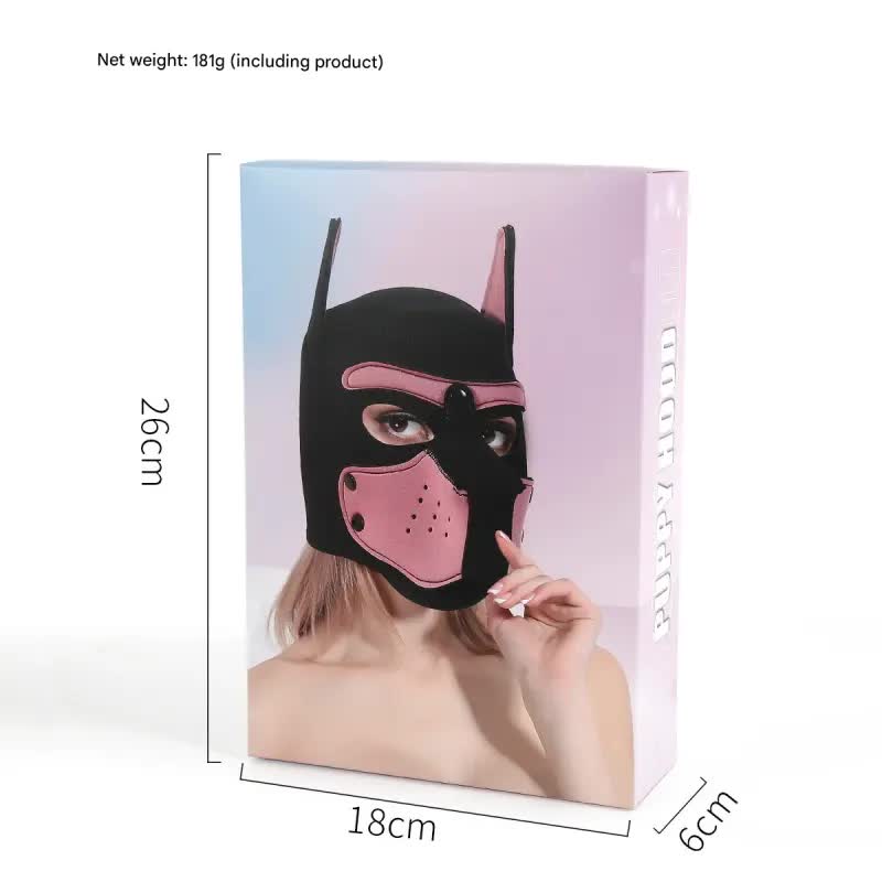 Playful Puppy Hood Mask