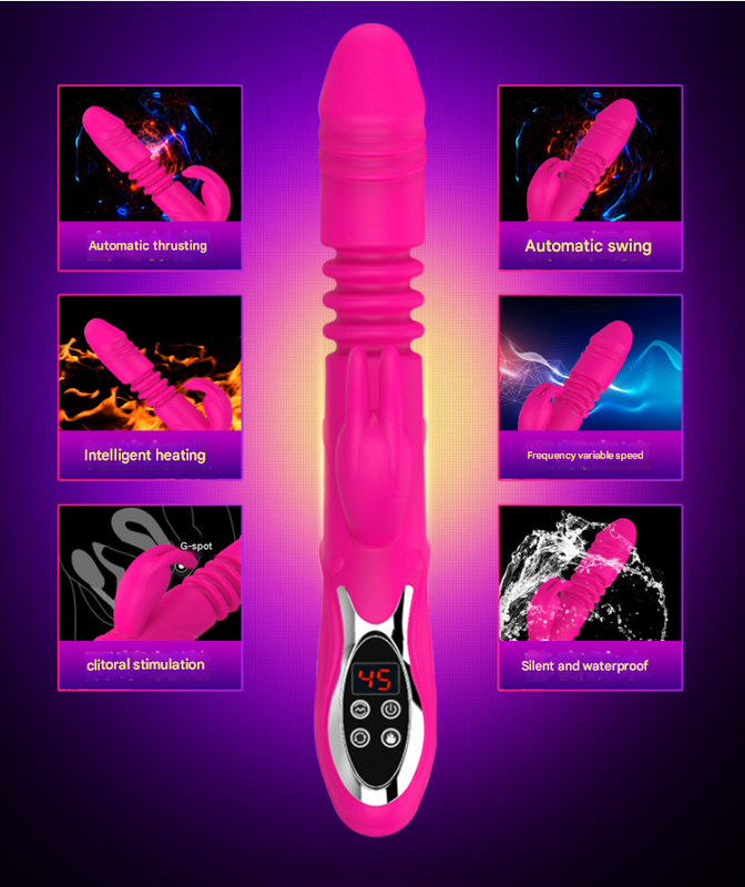 Ultimate G-Spot & Clitoral Rabbit Vibrator