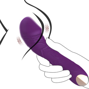 Intense Pleasure G-Spot Vibrator - Purple