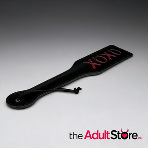 Fetish Collection Paddle Xoxo Black