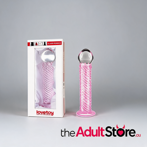 Glass Romance 7 7.5In Pink