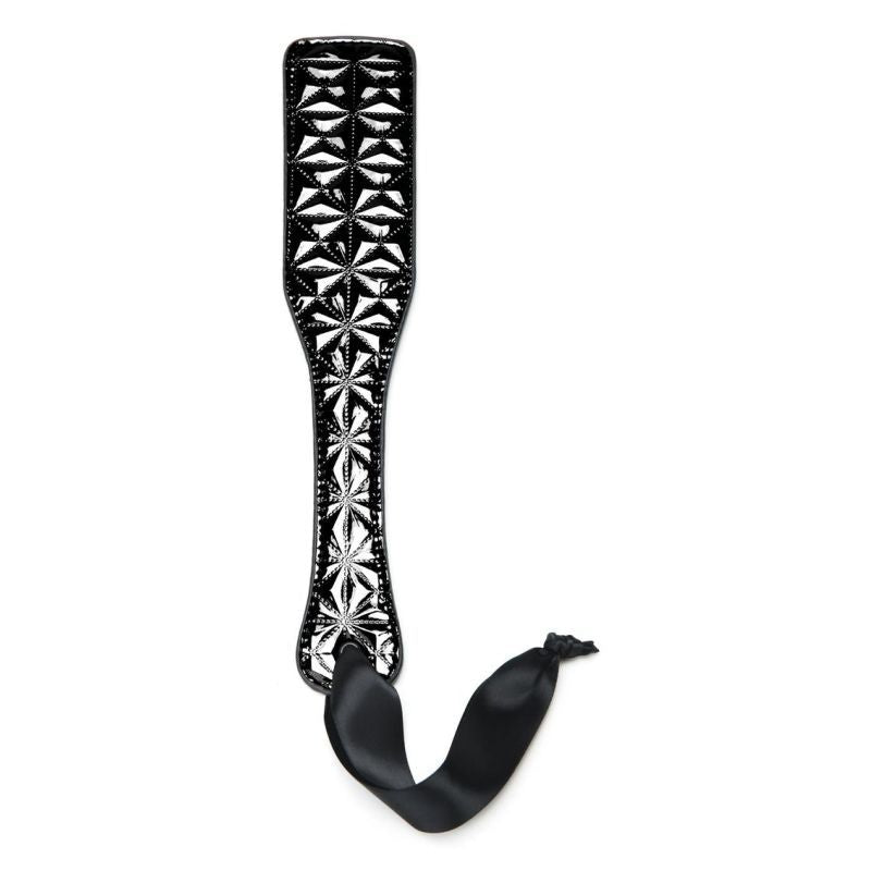 Whip Smart Diamond Textured Paddle Sparkle Sensation Sweet Control - Black