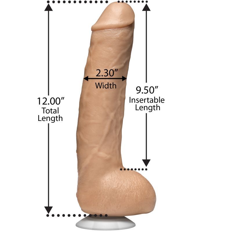 Signature Cocks John Holmes Realistic Vanilla