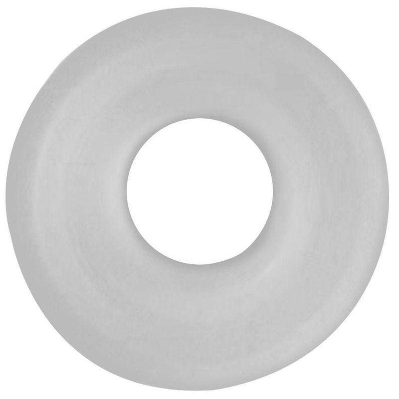 Silicone Donut Cushion Clear For Pump Cylinder 1.35In 1.75In Dia - Clear - Small