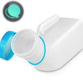 Urinal Bottle for Men, 1000ml Portable Pee Bottle with Screw Cap for Emergency Situations blue