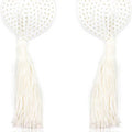Nipple tassels - White Heart