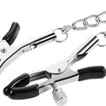 BDSM Nipple Clamps With Chain | Erotic Nipple Clamps | Sex Pitch Nipple Clamps | Sex Toy