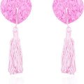 Luxury Nipple Tassels | Nipple Tassel | Nipple Stickers | Niple Cover | Self-Adhesive Heart-Shaped Hearts | 2 Piece | Pink