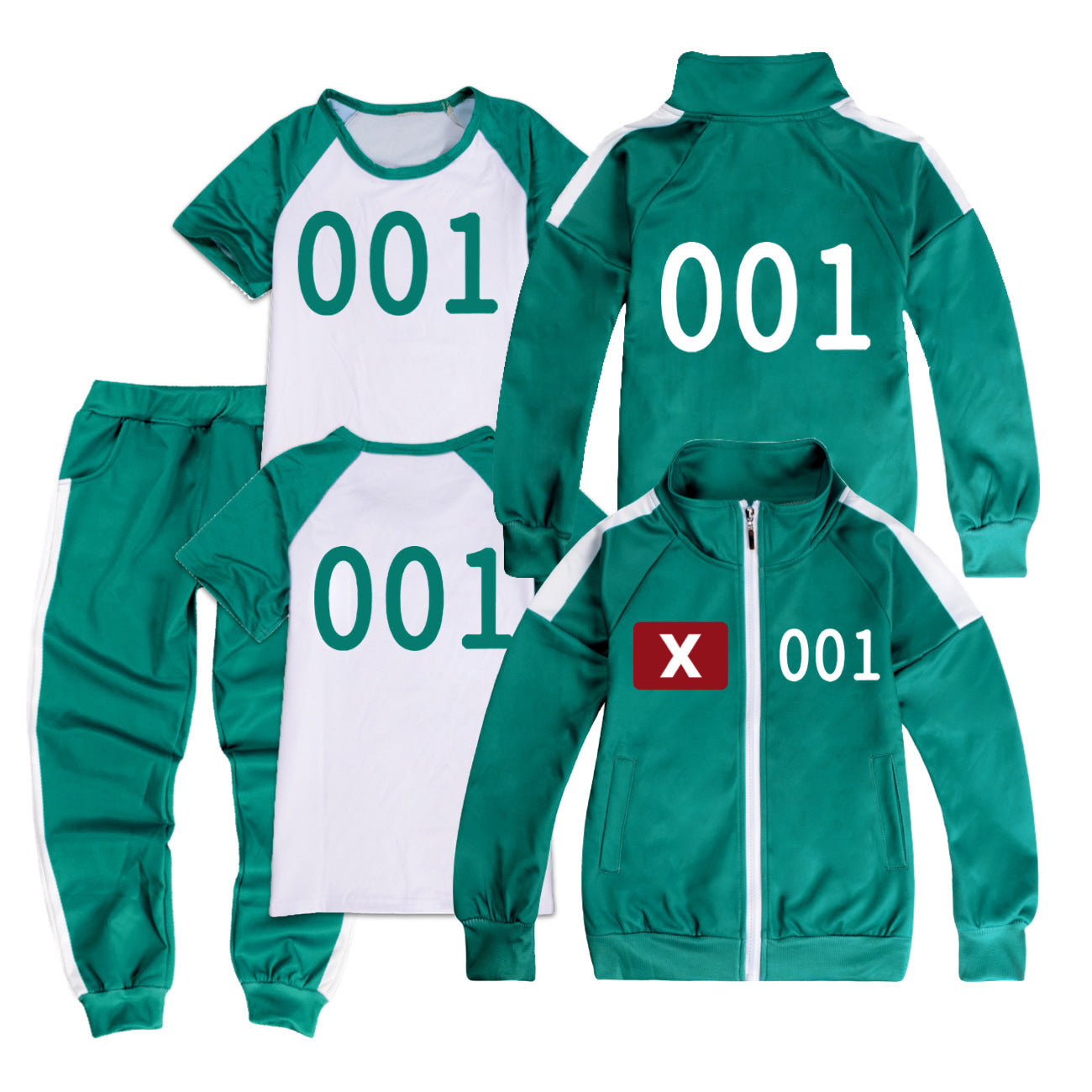 Squid Game, sportswear, complete set with rope 230 146