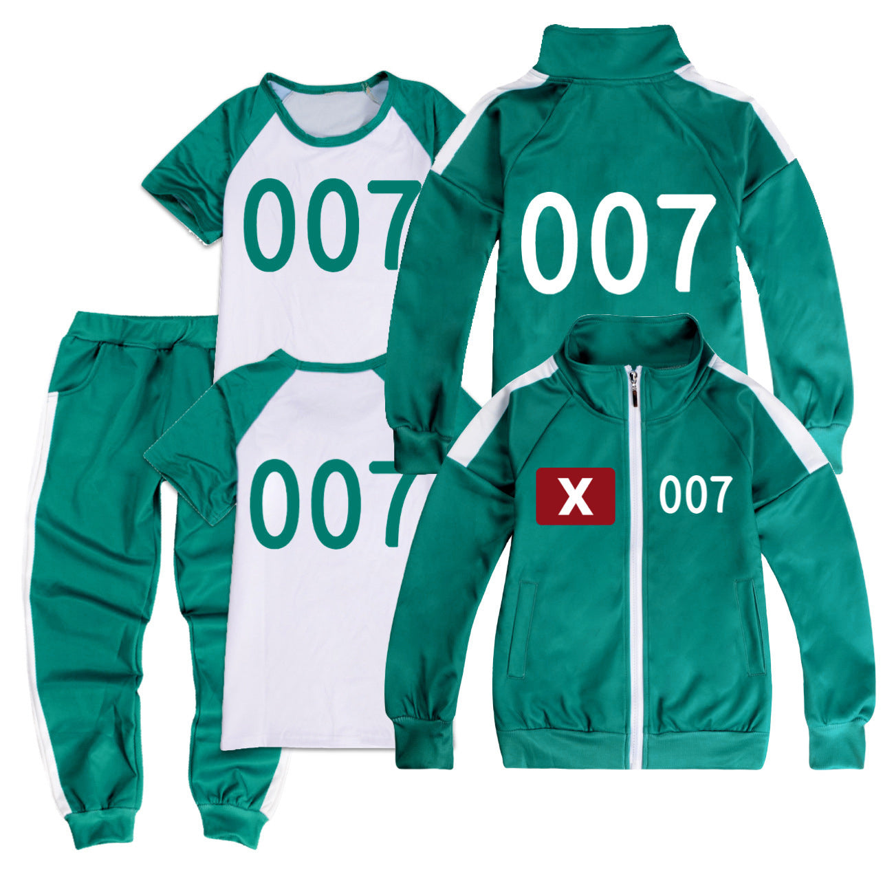 Squid Game, sportswear, complete set with rope 7 146