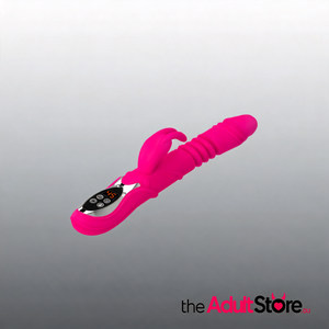 Ultimate G-Spot & Clitoral Rabbit Vibrator - Rose Red