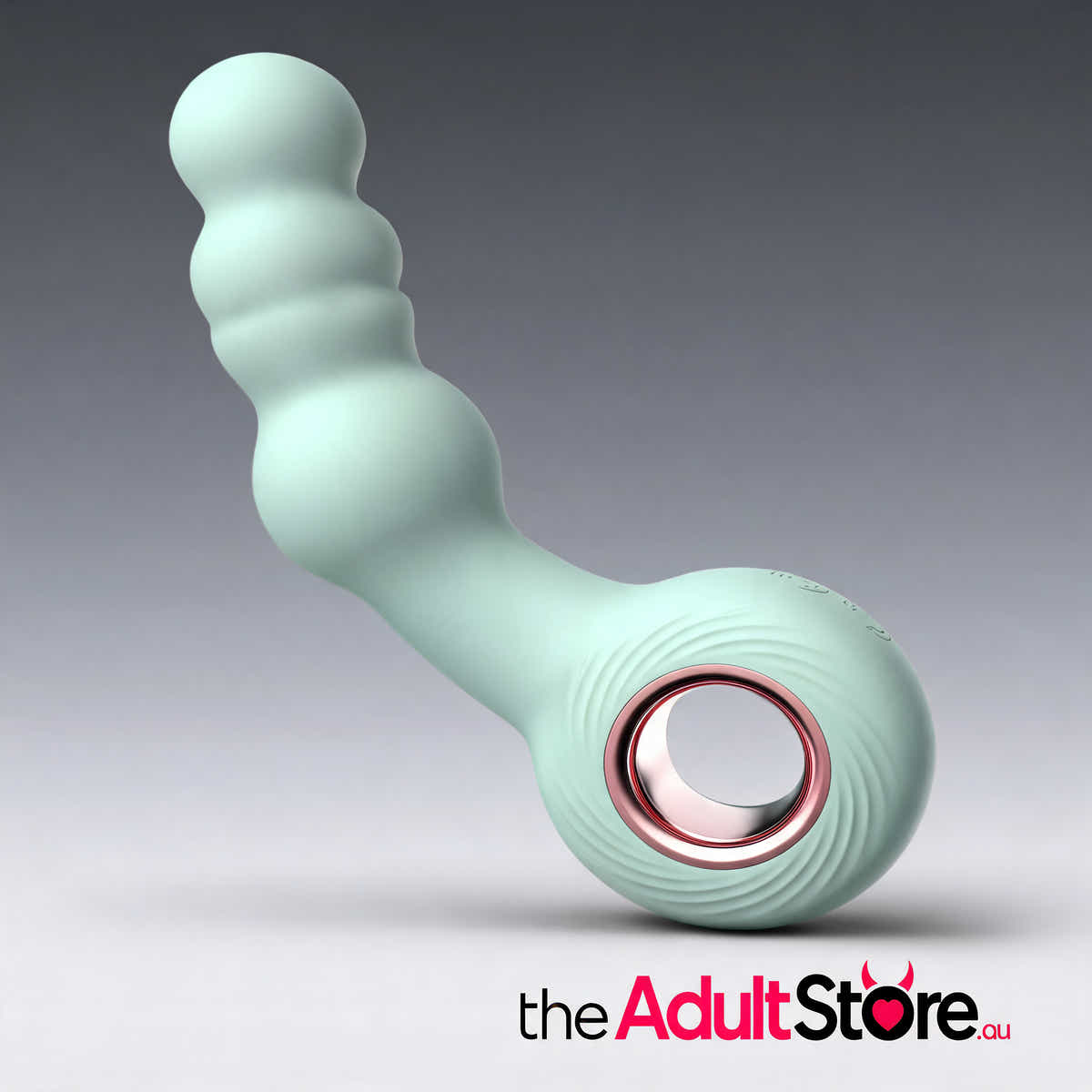 Handheld G-Spot & Prostate Massager With Beads - Green