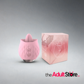Rosebud Flickering Tongue Vibrator - Pink