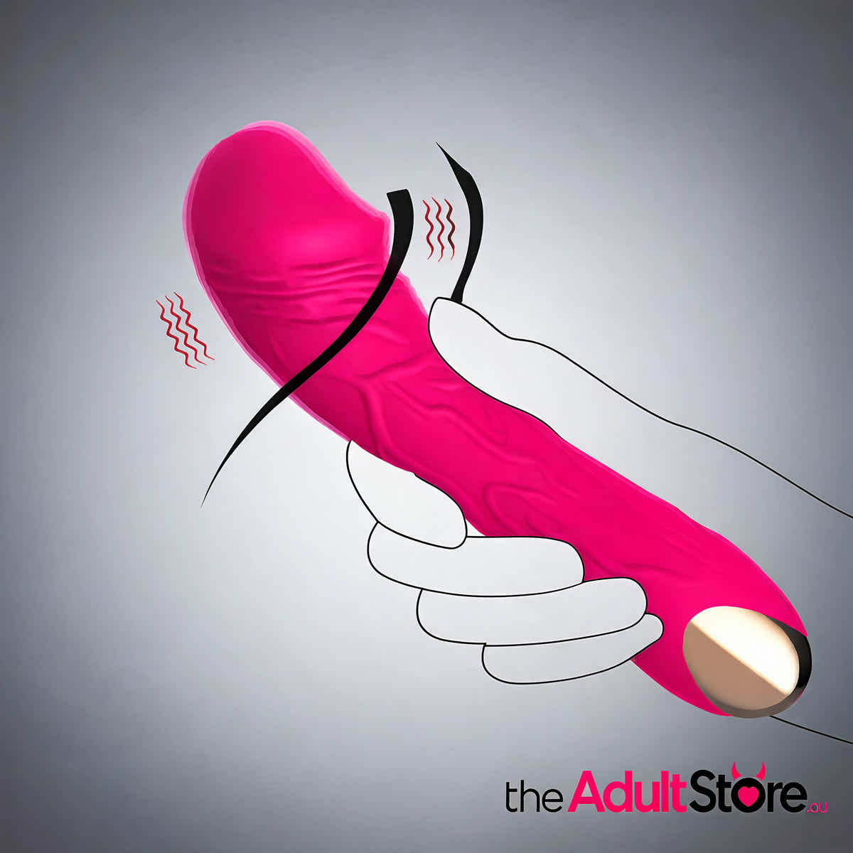 Intense Pleasure G-Spot Vibrator - Pink