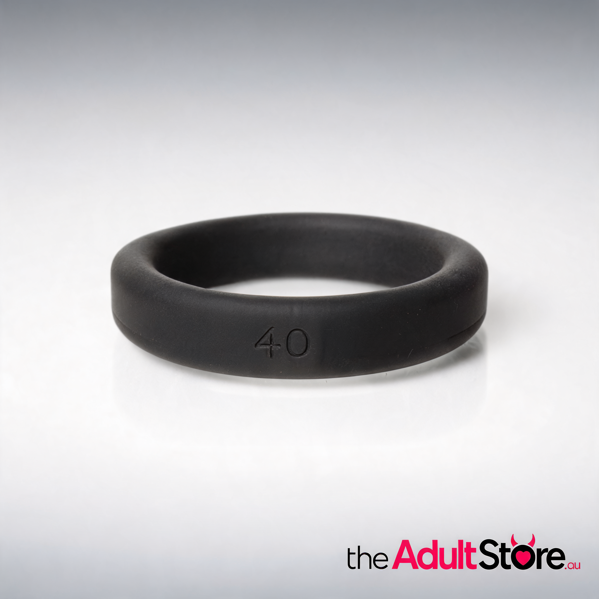 Boneyard Silicone Ring 40Mm Black