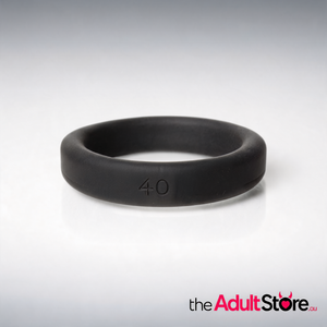 Boneyard Silicone Ring 40Mm Black
