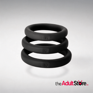 Perfectfit Xact-Fit Silicone Rings Medium 3 Kit