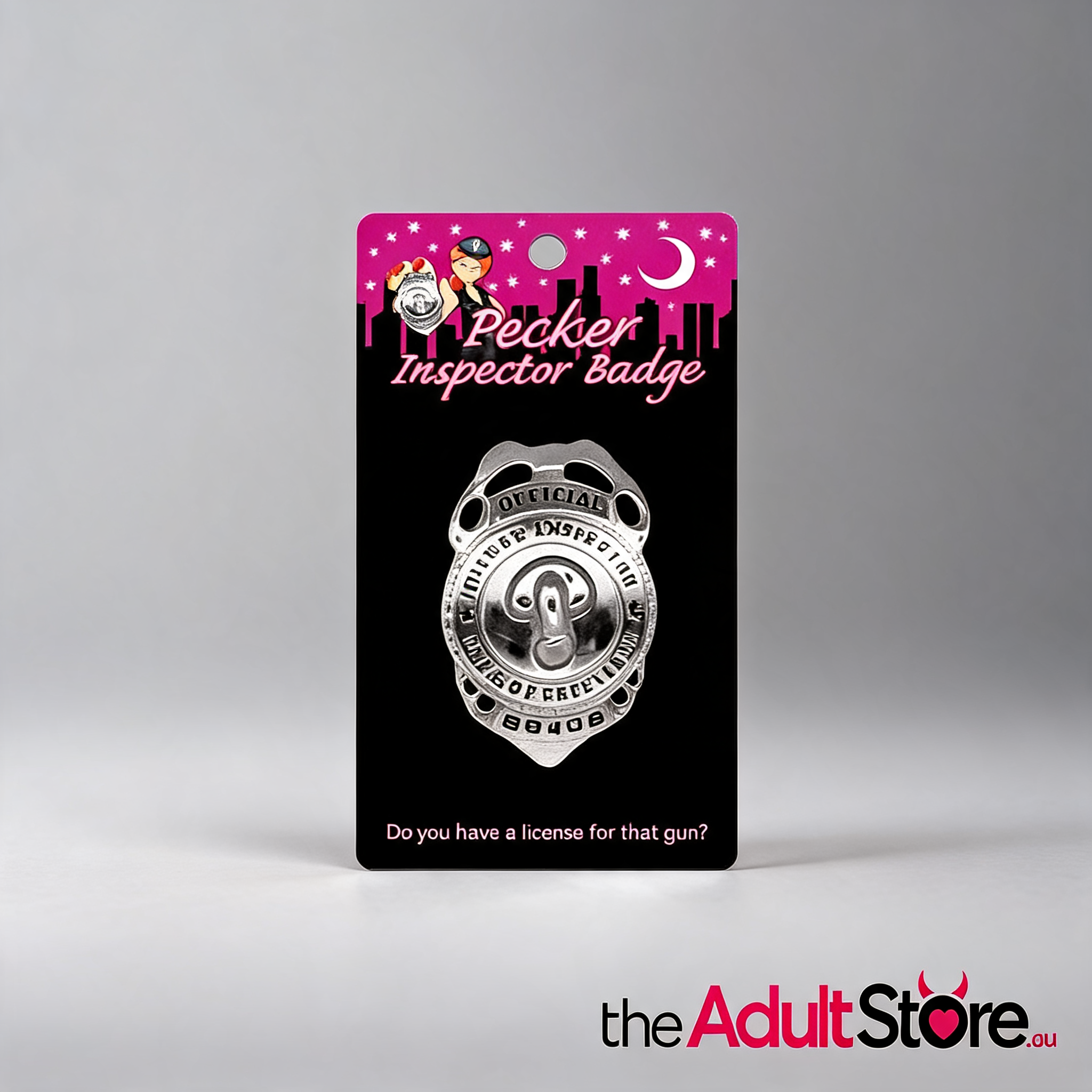 Kheper Games Pecker Inspector Badge