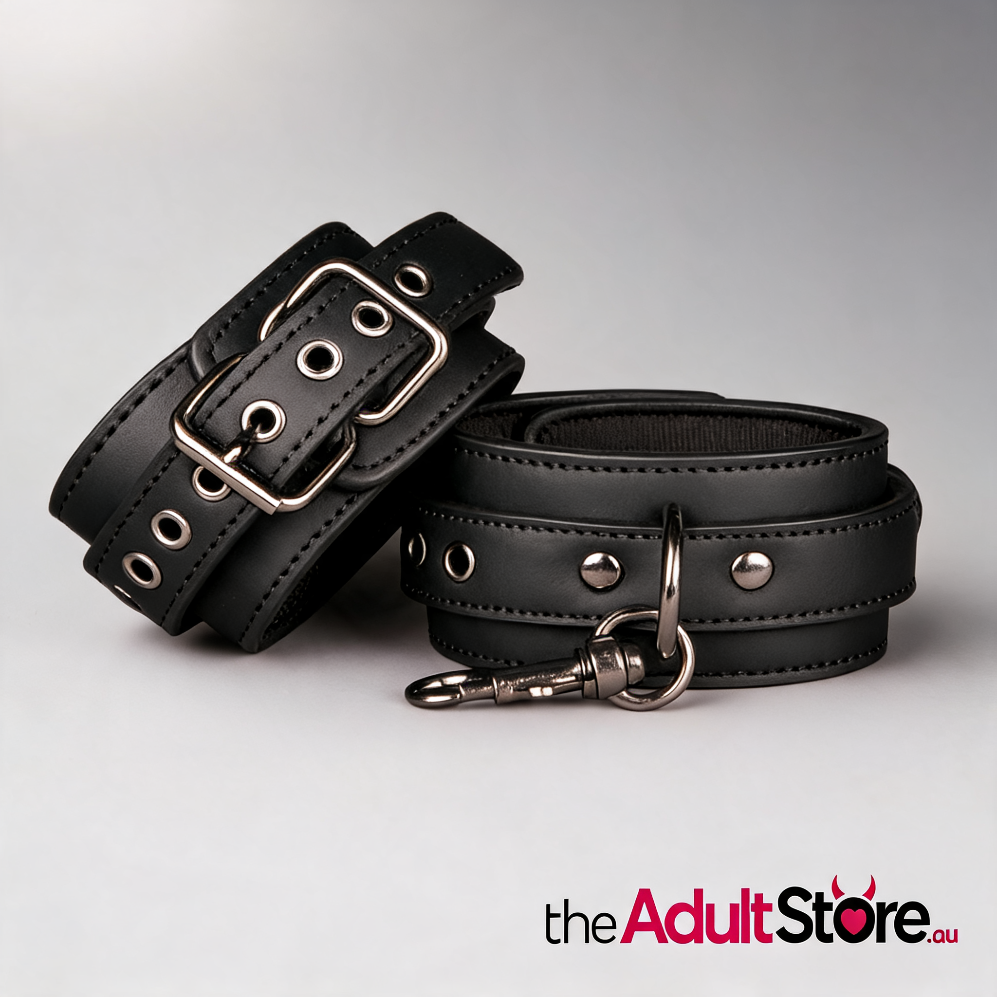 Fetish Collection Ankle Cuffs Black