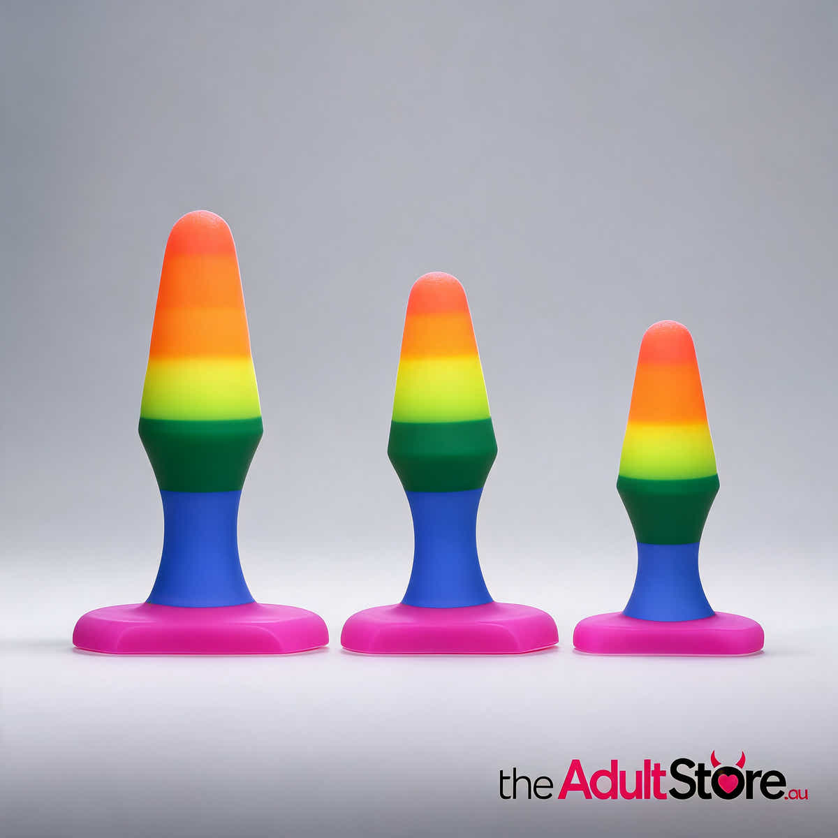 Rainbow Ready Anal Trainer Set
