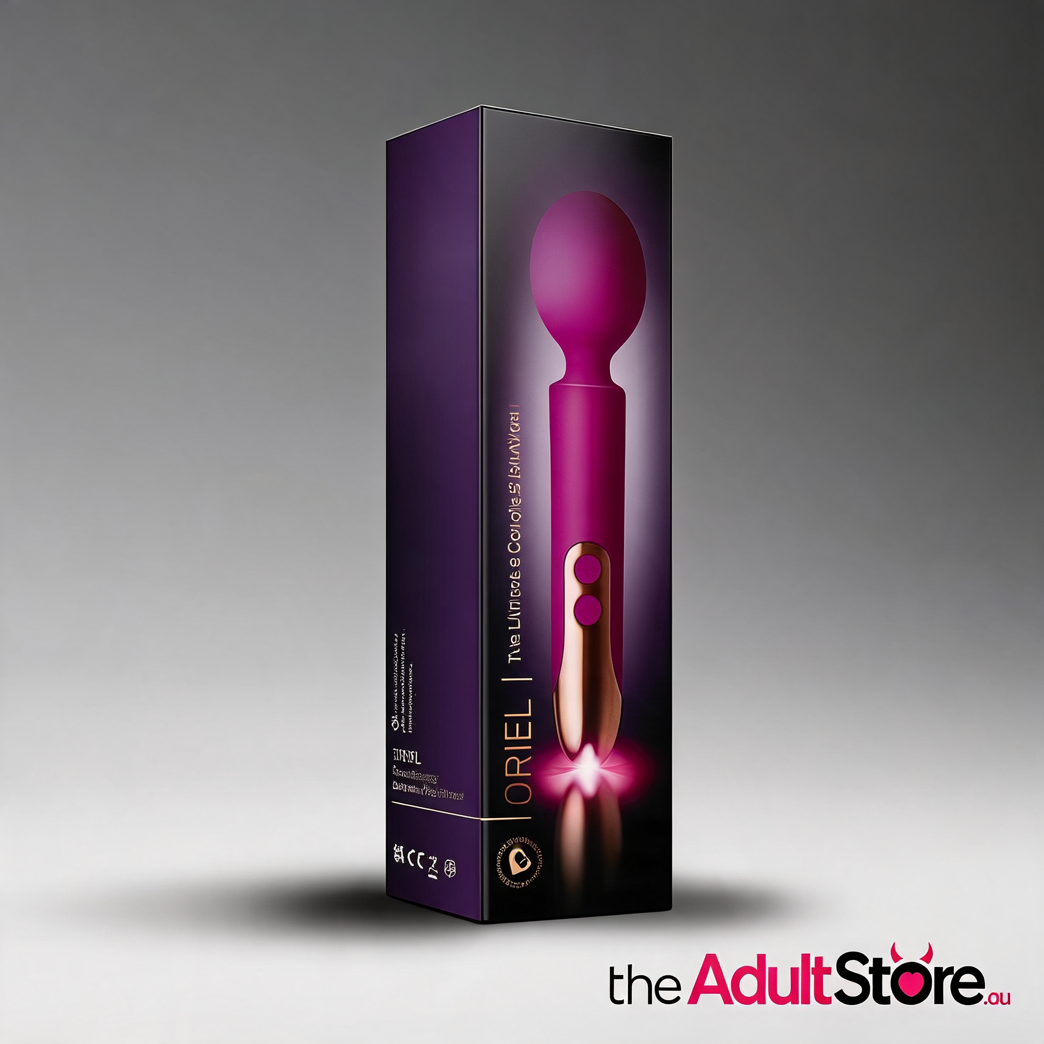 Rocks Off Oriel Rechargeable Wand - Fuchsia