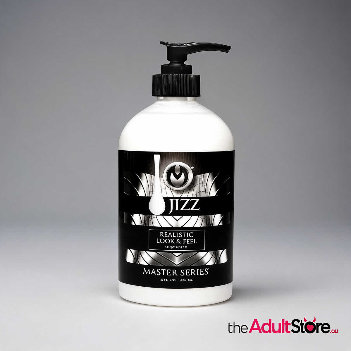Master Series Jizz Unscented Water Based Lube 16Oz