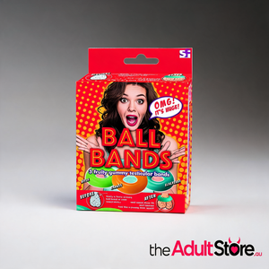 Hott Products Ball Bands Gummy Cock Ring