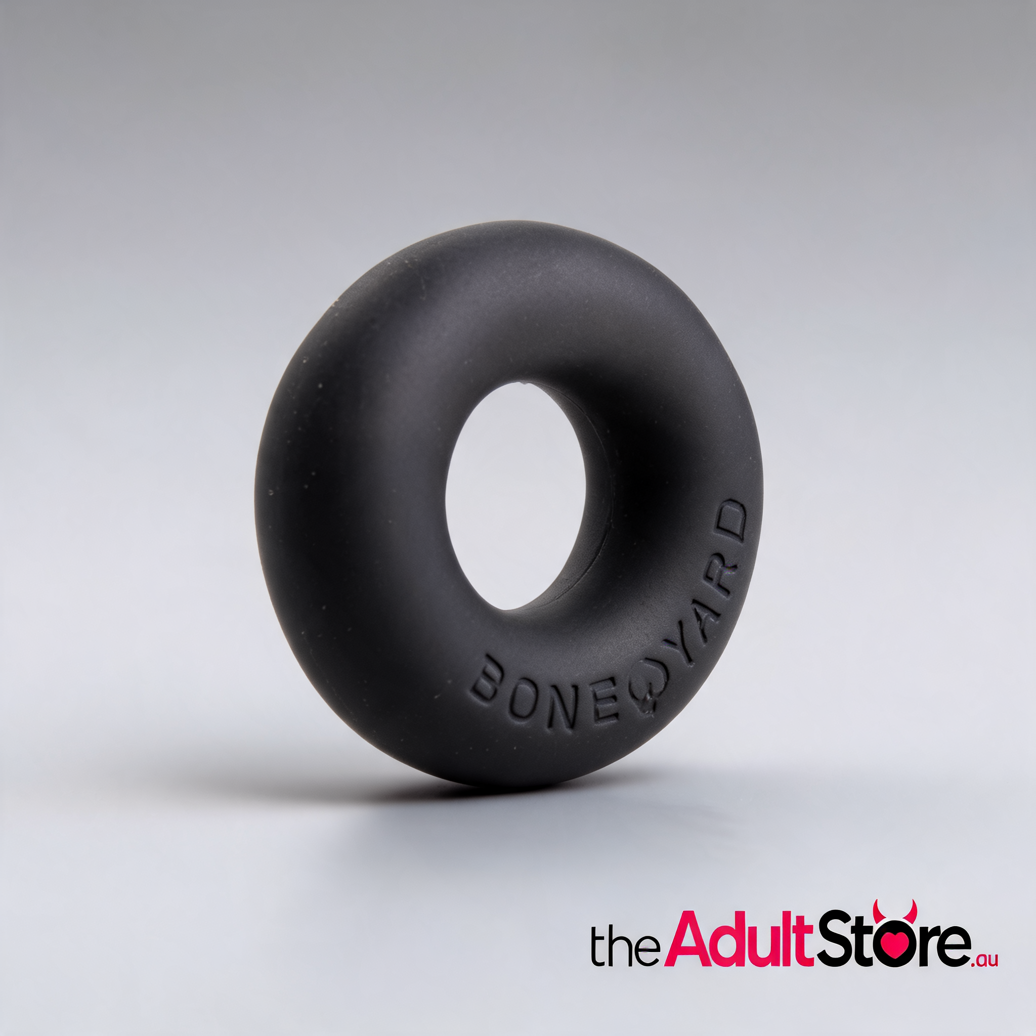 Boneyard Ultimate Silicone Cock Ring - Black