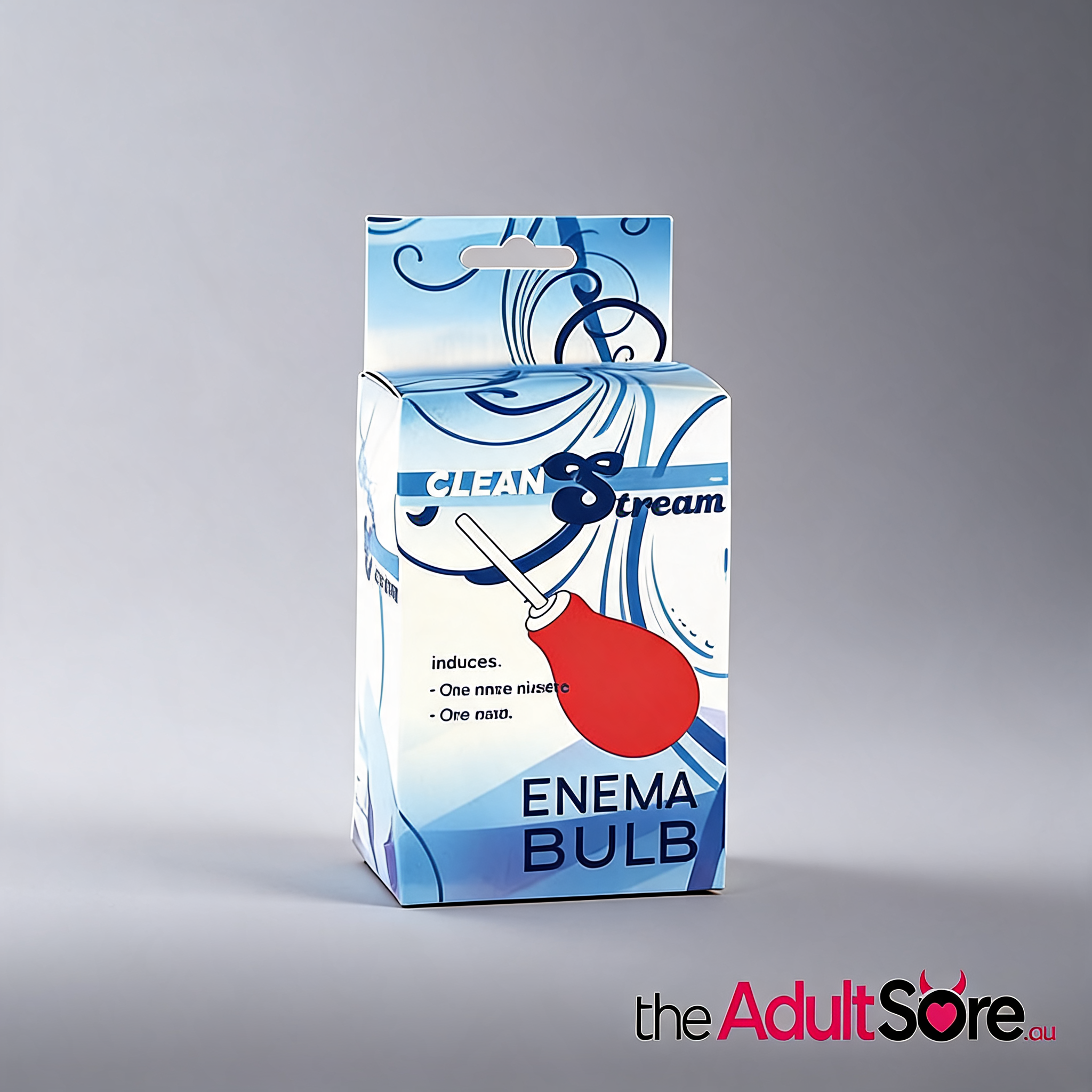 Cleanstream Bulb Anal Enema Red
