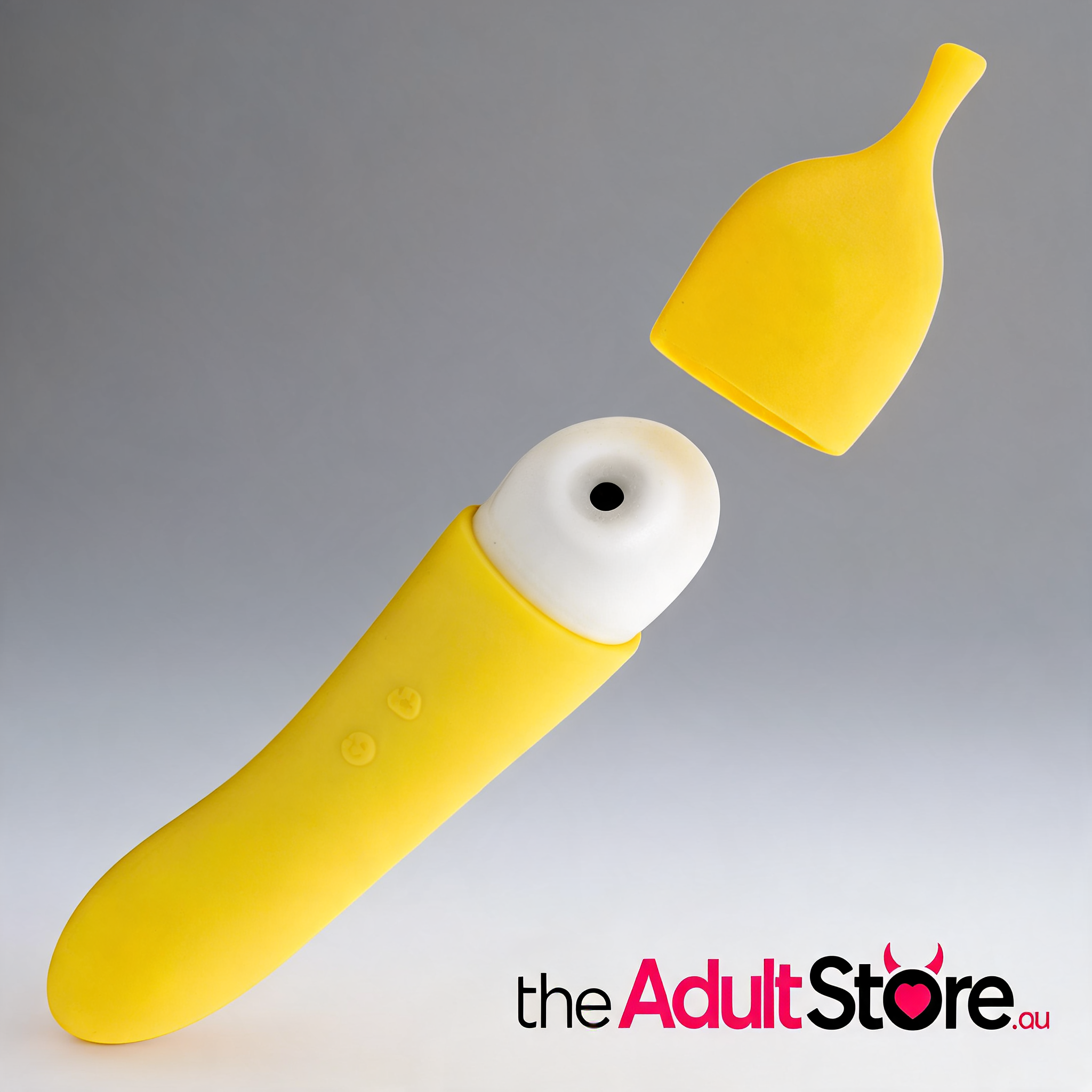 Natalies Toy Box Banana Cream Air Pulse G Spot Vibrator