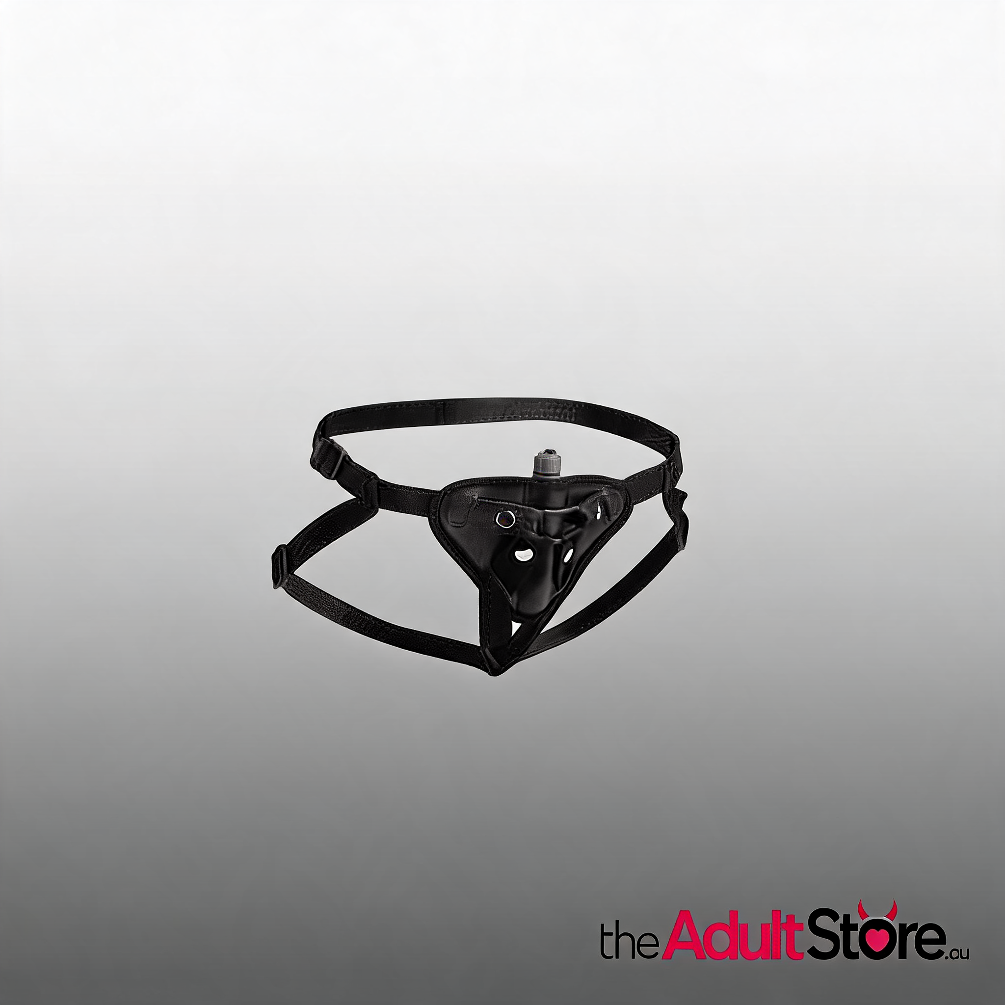 Strap U Sutra Fleece Lined Strap On With Vibrator Pouch