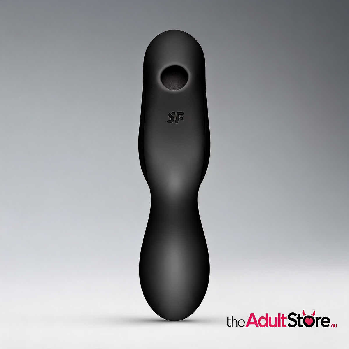 Satisfyer Curvy Trinity 2 Insertable Air Pulse Vibrator - Black