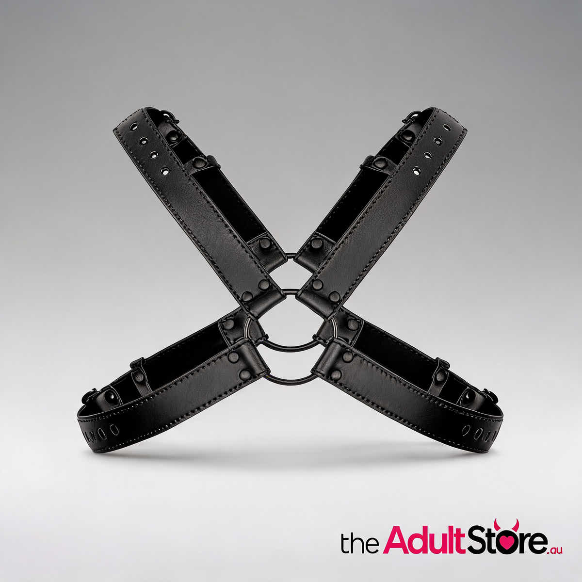 Bedroom Fantasies Lionel Bondage Harness Black